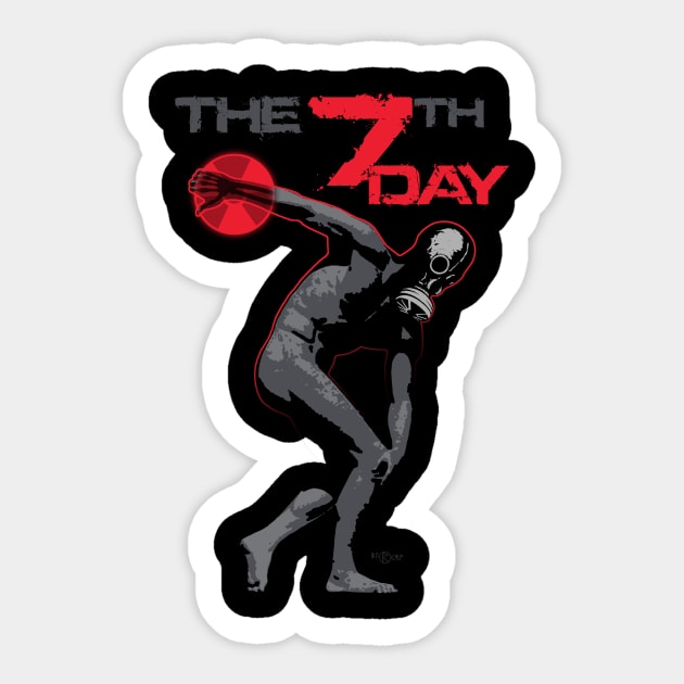 THE 7th DAY-R Sticker by RAIDHO
